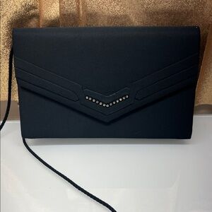 Elegant Black purse with Studded Detail